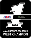 Cooper Webb 2016 250 SX Number 1 Plate