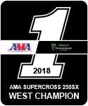 Aaron Plessinger 2018 250 SX Number 1 Plate